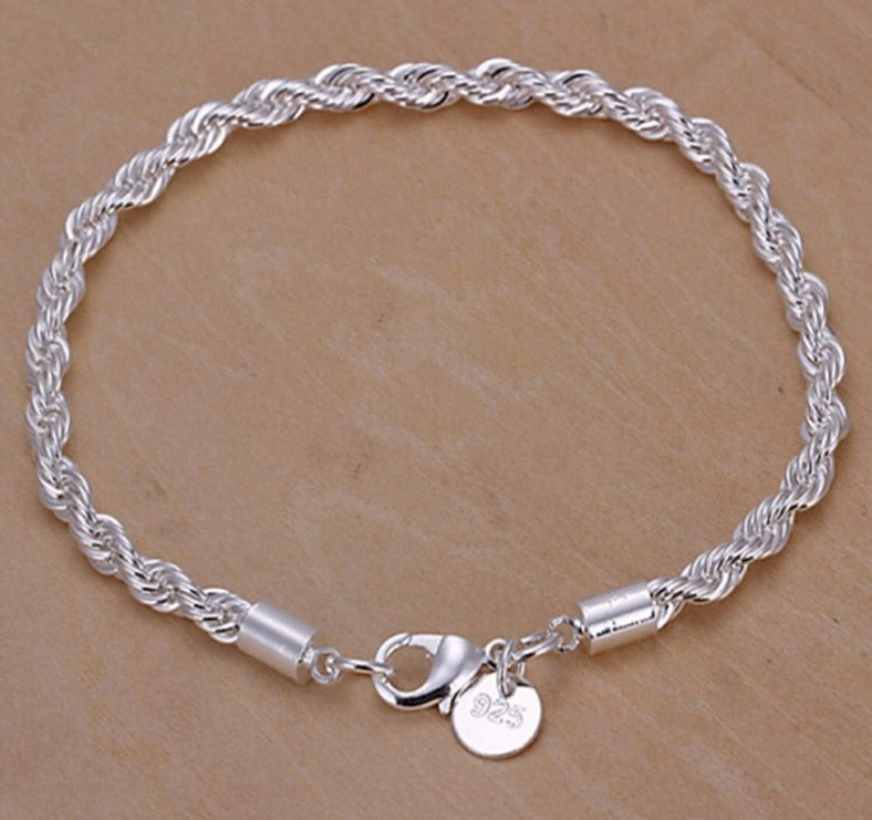 Pulseira Ondas - Prata 925