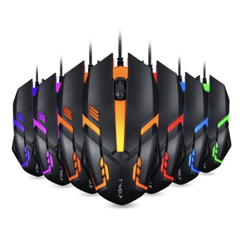 Mouse Gamer M20 Yelandar 3000 Dpi Rgb Led