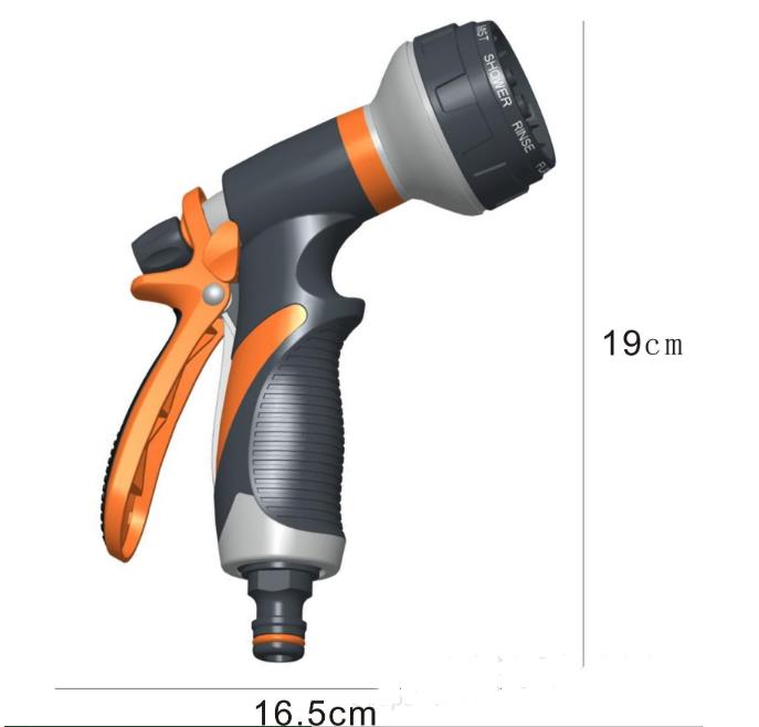 Pistola de jardinagem para regar flores